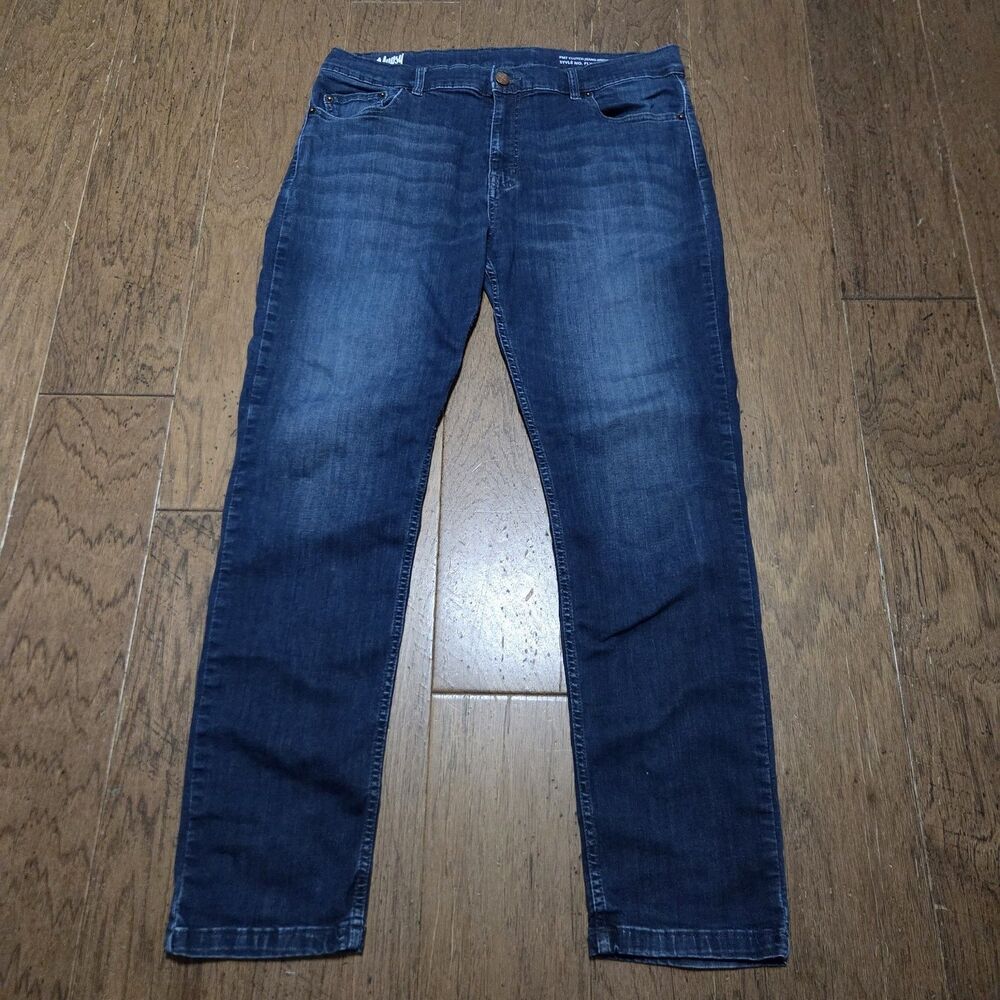 Mugsy PMT Clutch Jeans Mens 38x32 Blue Classic Stretch